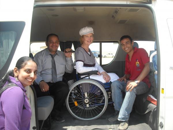 Wheelchair accessible Nile cruise, Egypt