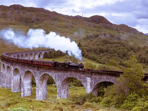 Scotland by railway vacation